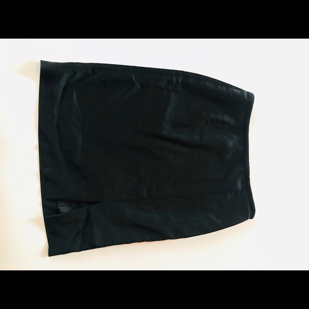 black white house black market mini skirt